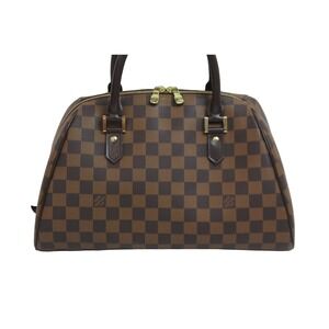 Louis Vuitton brown Damier canvas handbag Rivera